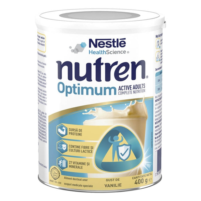 Nestle Nutren | Formula Speciala Lapte Praf cu Aroma Vanilie | +4 Ani | 400 g